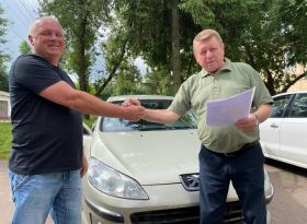 Глухівська громада отримала автомобіль завдяки Латвійській організації 